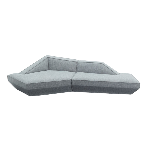 MOU-MOU Four Seater Corner Sofa | Fabric