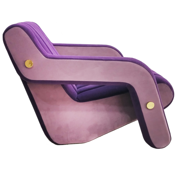 LEN-LEN Lounge Chair | Two Tone