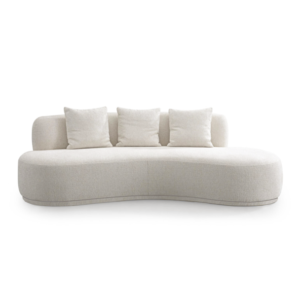 PAL-PAL Three Seater Sofa w/ Fabric Base