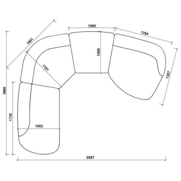 SER-SER Modular Sofa