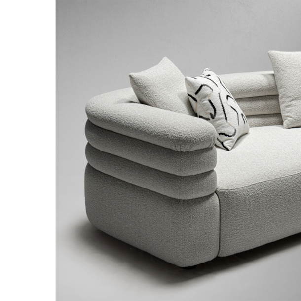 MUD-MUD Four Seater Corner Sofa