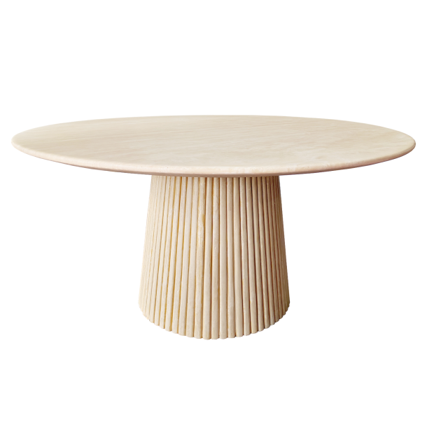 PAS-PAS Dining Table | Italian Travertine