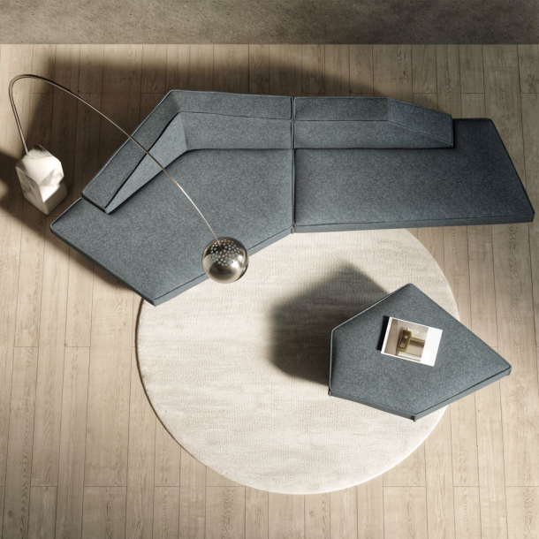 MOU-MOU Four Seater Corner Sofa | Fabric