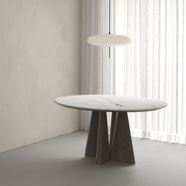 RY-RY Dining Table | Dia: 1.35m