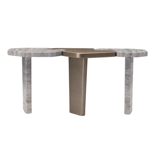 UZ-UZ Console Table (Brass) | 1640 x 500