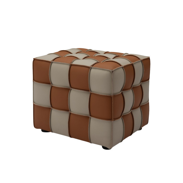 LOX-LOX Ottoman | Leather