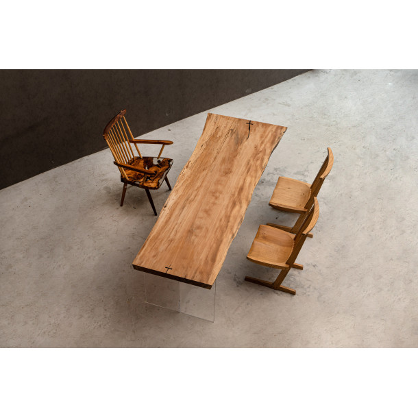 European Solid Cornel Wood Slab | 2.55M
