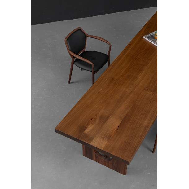 French Jointed Solid White Oak Wood Slab | 2.86M