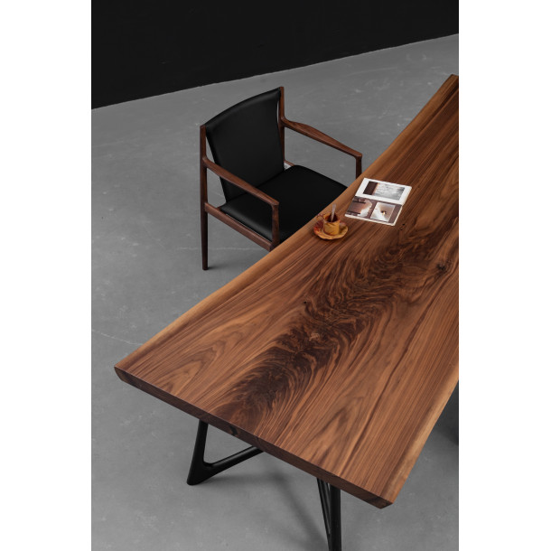 North American Solid Walnut Wood Slab | 2.55M