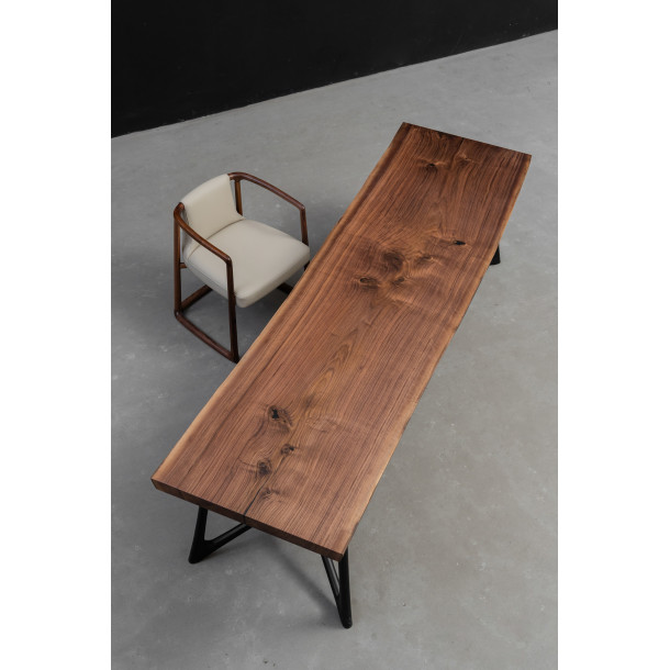 North American Solid Walnut Wood Slab | 2.6M