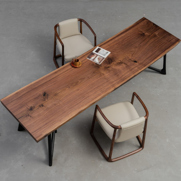 North American Solid Walnut Wood Slab | 2.6M