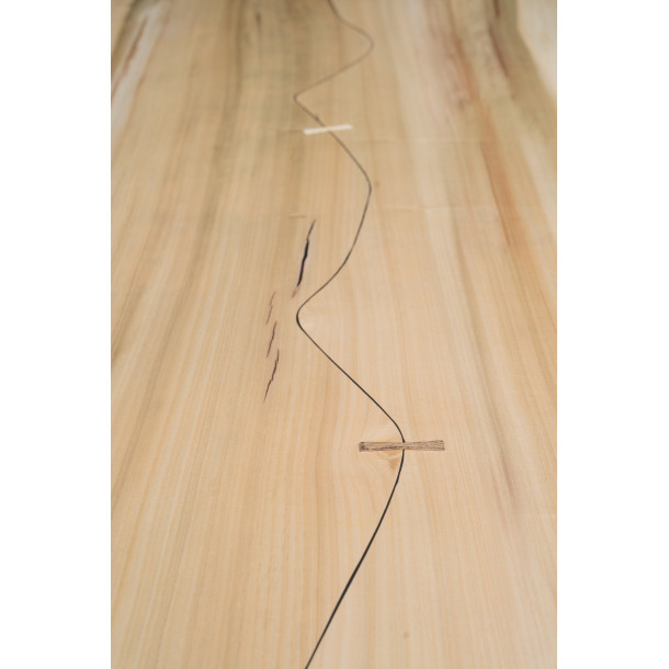 European Jointed Solid Maple Wood Slab | 3.13M