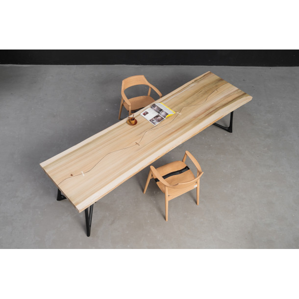 European Jointed Solid Maple Wood Slab | 3.13M