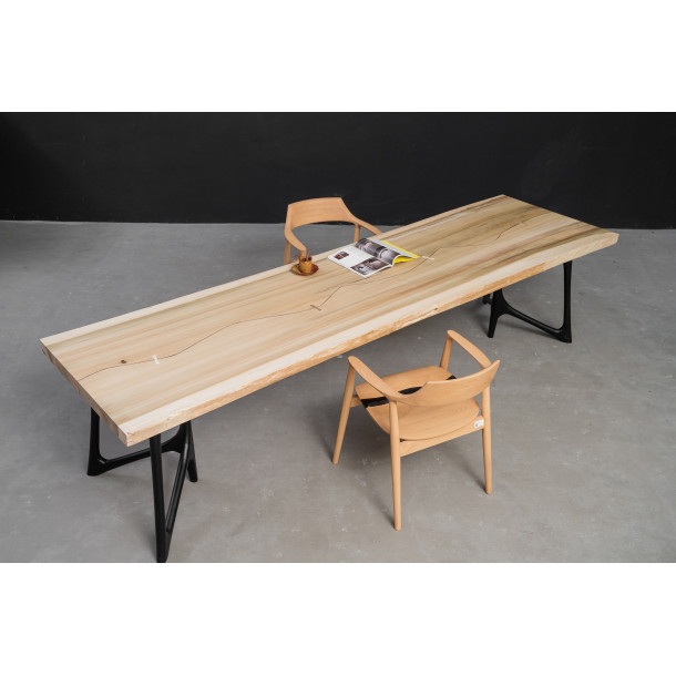European Jointed Solid Maple Wood Slab | 3.13M