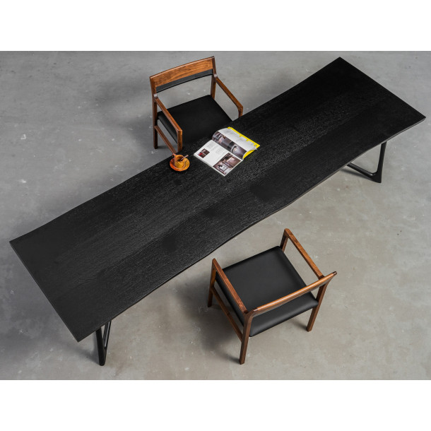 French Jointed Solid White Oak Wood Slab | 3.2M