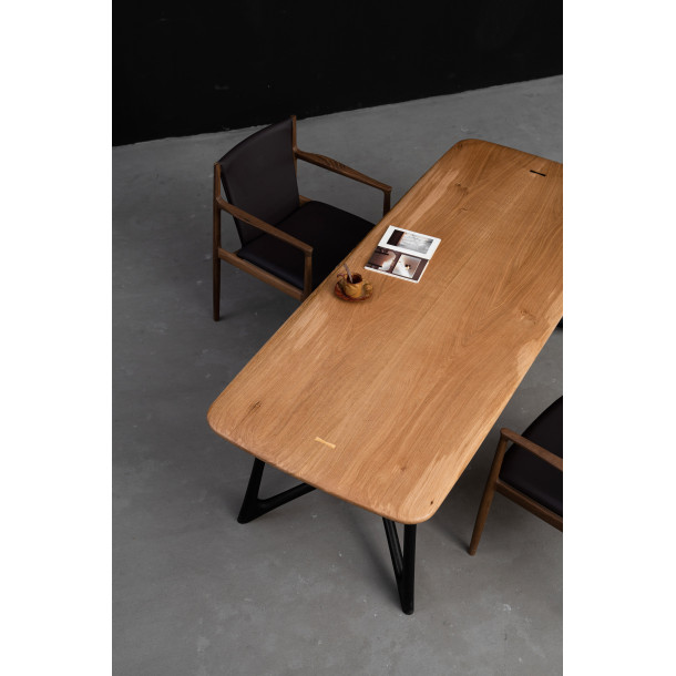 French Jointed Solid White Oak Wood Slab | 2.1M