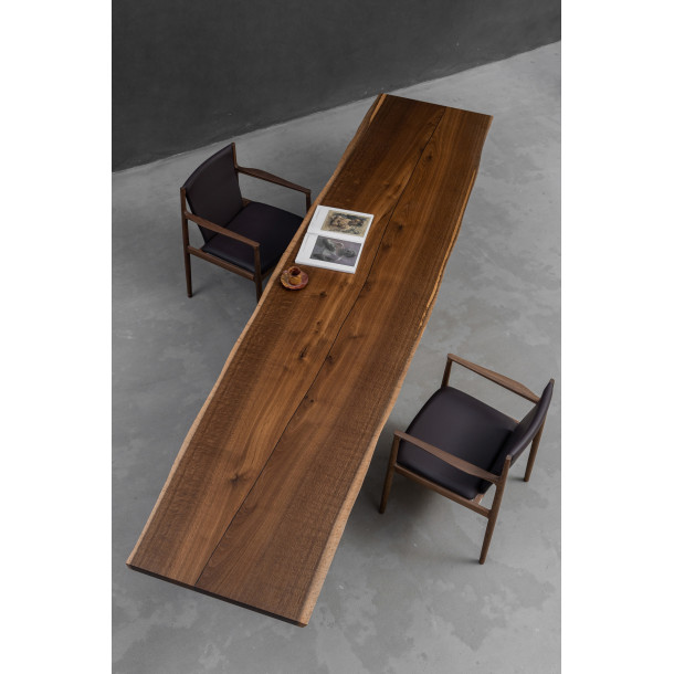 French Jointed Solid White Oak Wood Slab | 3.55M