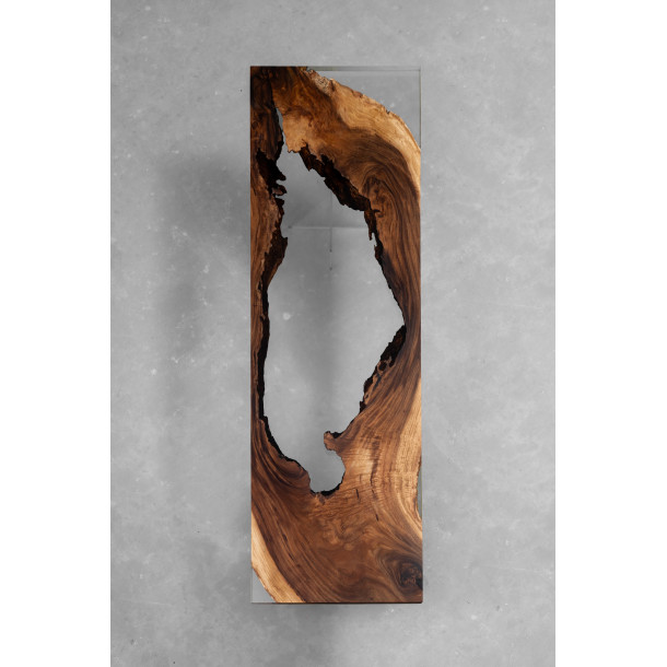 South American Solid Rainwood Slab w/ Clear Resin | 3.09M