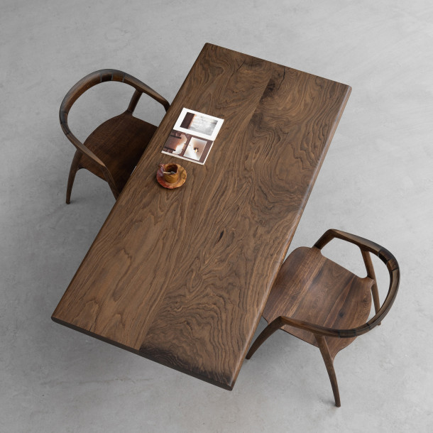 French Jointed Solid White Oak Wood Slab | 1.72M