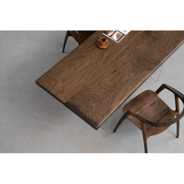 French Jointed Solid White Oak Wood Slab | 1.72M