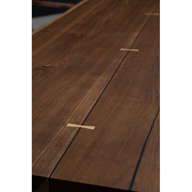 French Jointed Solid White Oak Wood Slab | 2.93M