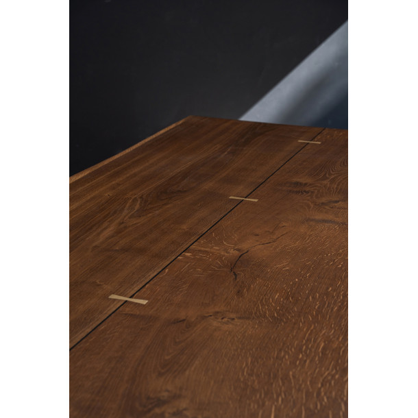 French Jointed Solid White Oak Wood Slab | 2.93M