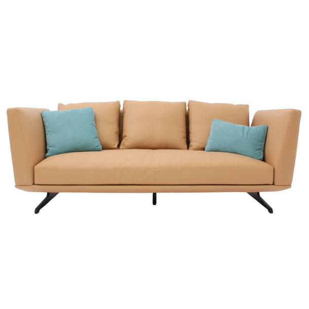 HIL-HIL TWO SEATER CORNER SOFA | LEATHER