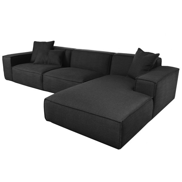 KI-KI Three Seater Corner Sofa