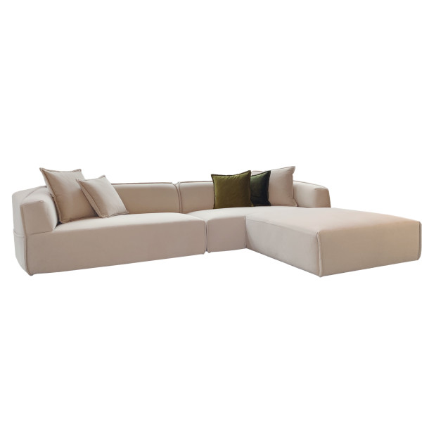 KAT-KAT FOUR SEATER SOFA WITH OTTOMAN