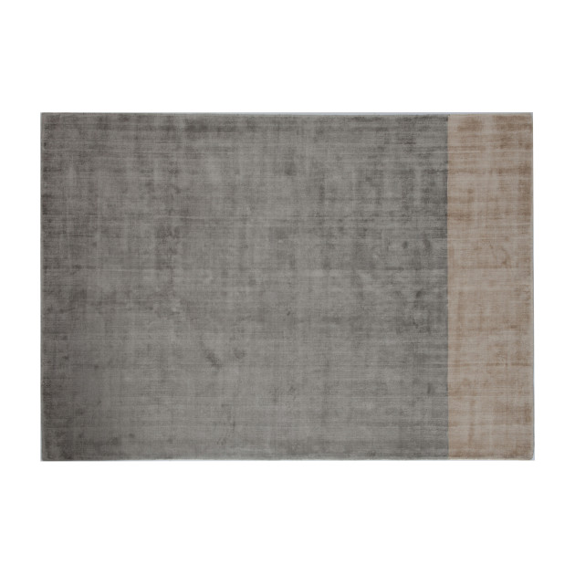 Silver Champagne Distressed Rug