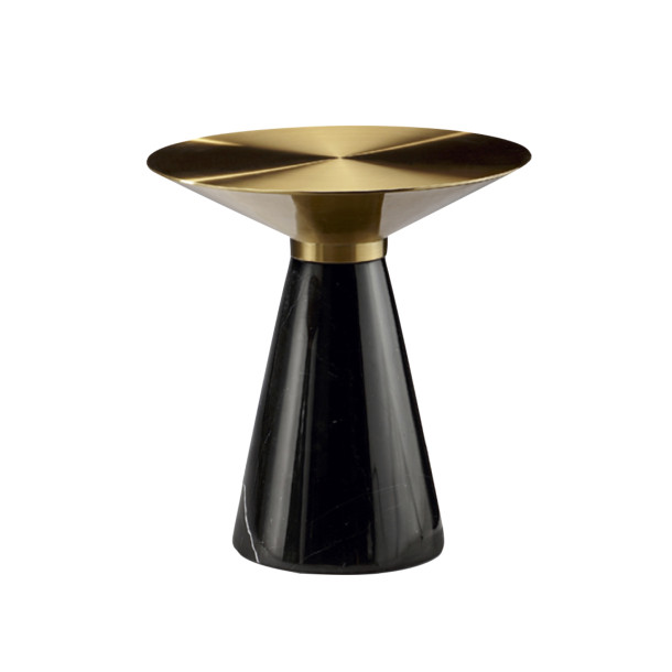 HEY-HEY SIDE TABLE | BLACK MARQUINA MARBLE