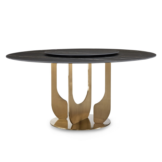 RAL-RAL Dining Table with Turntable