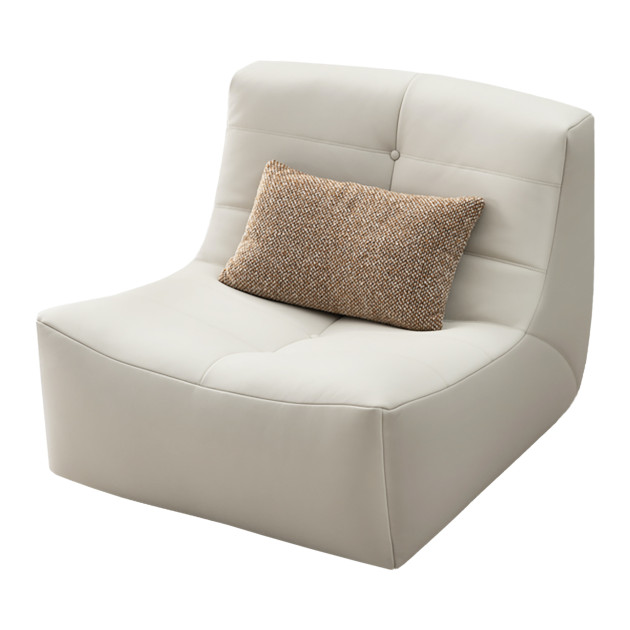 GLU-GLU Single Seater Sofa | Leather