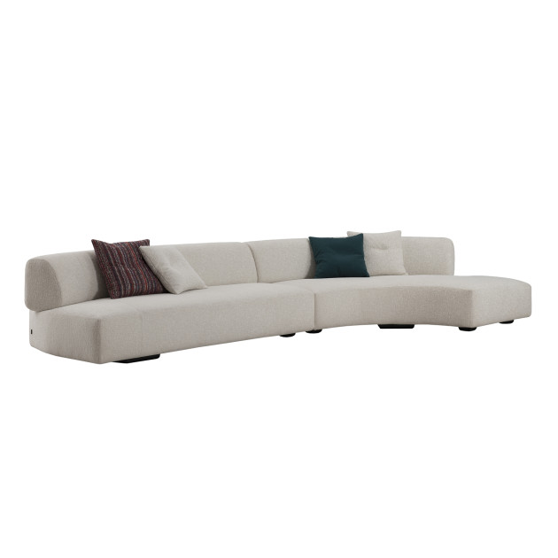 FA-FA Four Seater Sofa | Leather