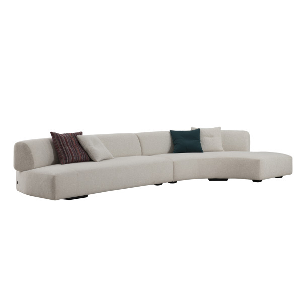 FA-FA Four Seater Sofa | Leather