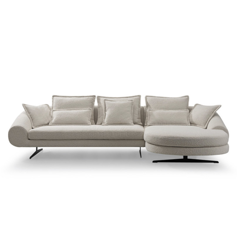 CAV-CAV Three Seater Corner Sofa | FABRIC