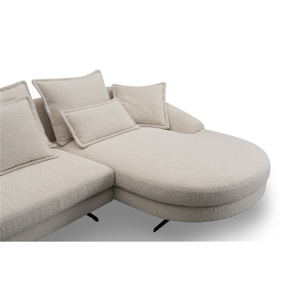 CAV-CAV Three Seater Corner Sofa | FABRIC