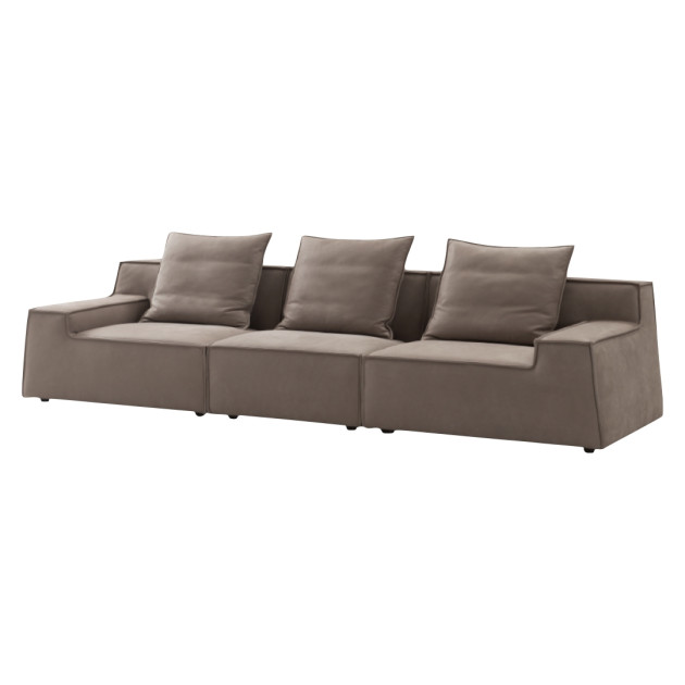 LI-LI THREE SEATER CORNER SOFA