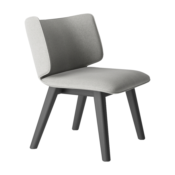 PIU-PIU Lounge Chair w/ Wooden Leg