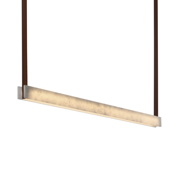 Linear Marble Pendant Ceiling Lamp | 1200 MM