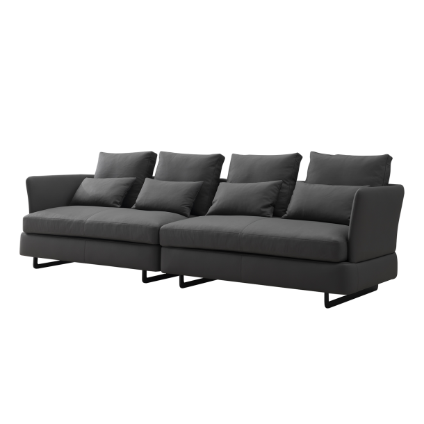 COZ-COZ Four Seater Sofa | Fabric
