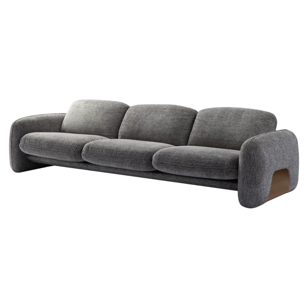 CLE-CLE Three Seater Sofa | FABRIC