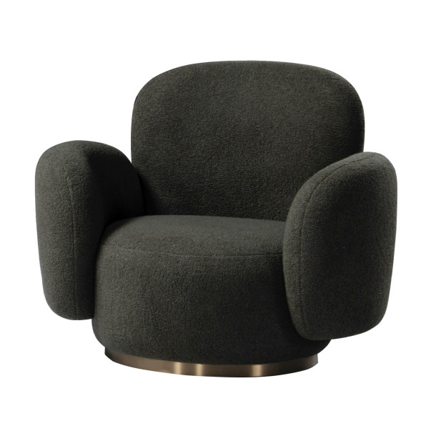 KEE-KEE Swivel Lounge Chair w/ Swivel Base