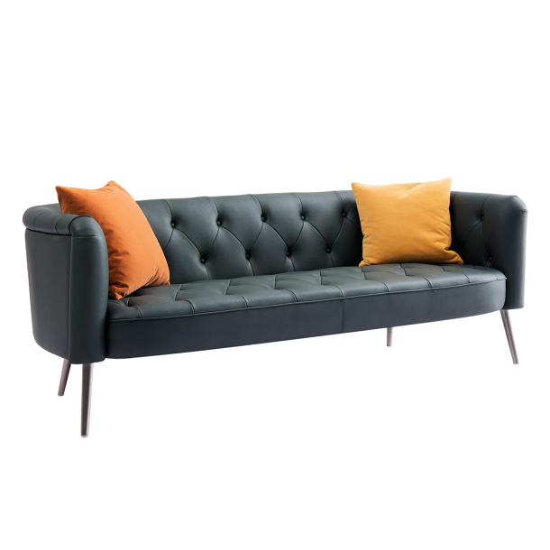 CLA-CLA THREE SEATER SOFA | LEATHER