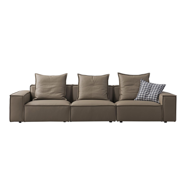 KII-KII Four Seater Sofa | Leather