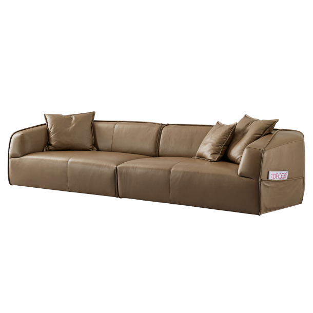 KAT-KAT Four Seater Sofa | Leather