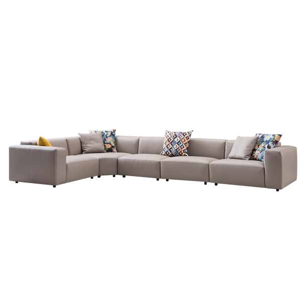 PE-PE modular Sofa ｜ Leather