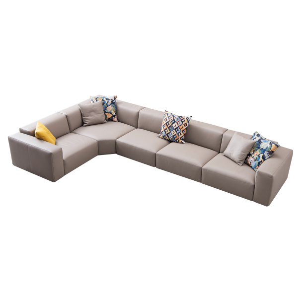 PE-PE modular Sofa ｜ Leather