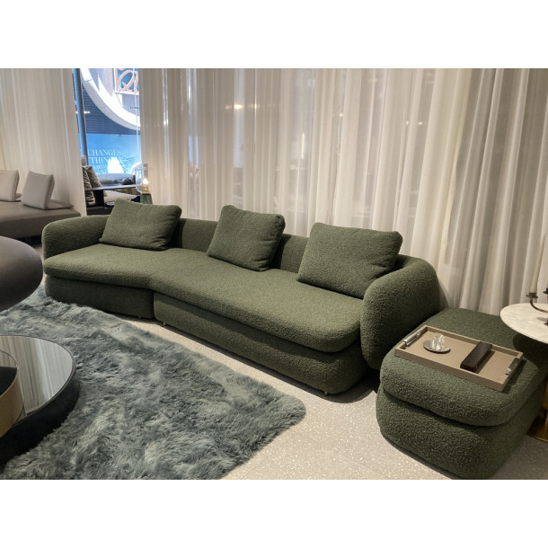 LUNG-LUNG Four Seater Sofa w/ Ottoman | CWB Showroom Display