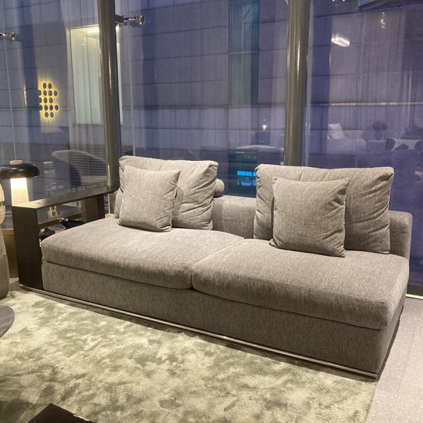 YEY-YEY Three Seater Sofa with Solid Wood Arm| CWB Showroom Display